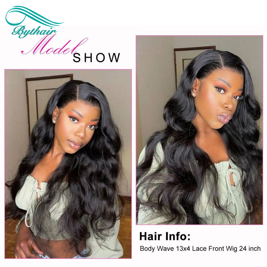 Body Wave Glueless Lace Wig 13×4 13x6 Lace Front Human Hair Wigs for Black Women