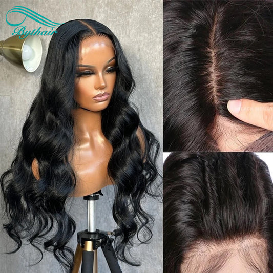 Natural Wave Silk Base Full Lace Human Hair Wig 5x5 inch Silk Top Full Lace Wig Wavy For Women