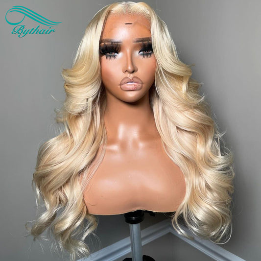 613 Color Body Wave 13x4 13x6 Lace Front Wigs Human Hair Hd Tranparent Lace Glueless Human Hair Wigs