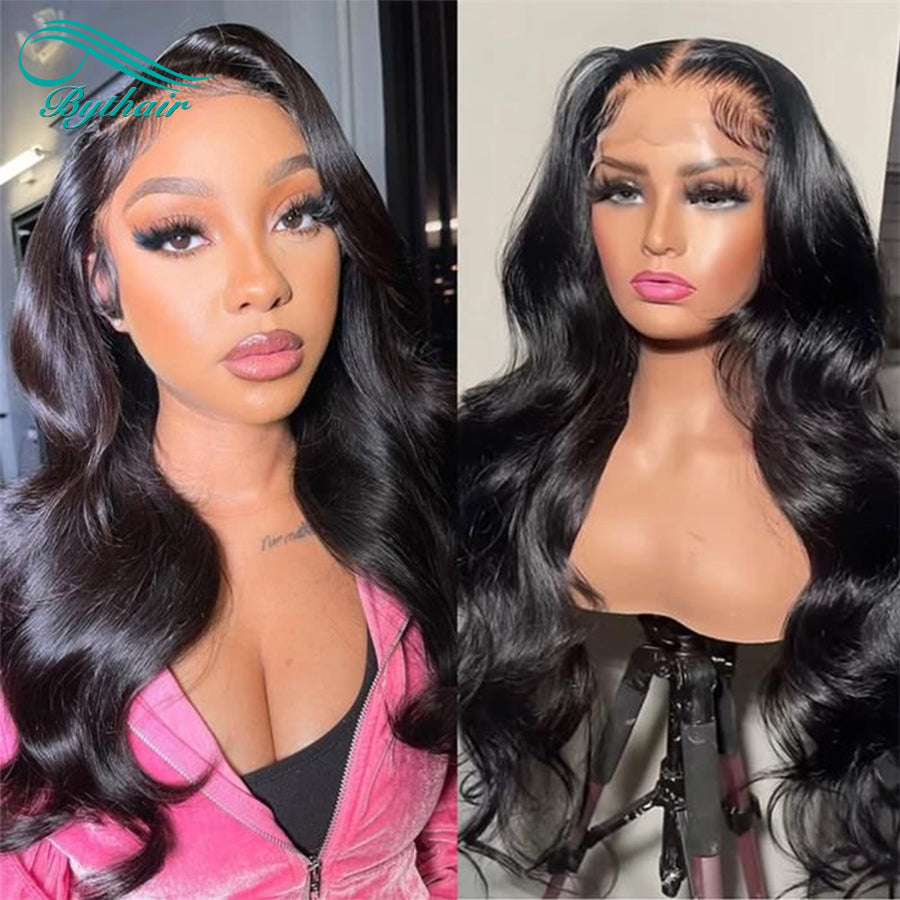 Body Wave 13x4 13x6 Lace Front Wigs Human Hair Realistic Hd Transparent Human Hair Wig