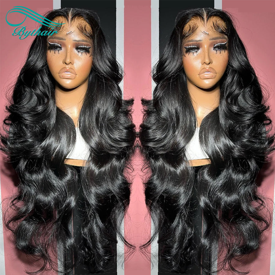 Body Wave Full Lace Wigs Human Hair Hd Transparent Glueless Wigs For Black Women