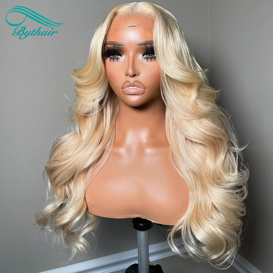 613 Color Body Wave 13x4 13x6 Lace Front Wigs Human Hair Hd Tranparent Lace Glueless Human Hair Wigs