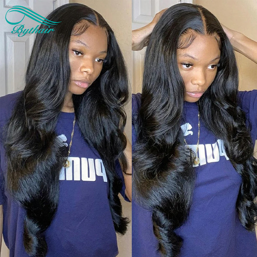 Body Wave Full Lace Wigs Human Hair Hd Transparent Glueless Wigs For Black Women