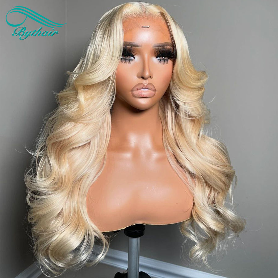 613 Color Body Wave 13x4 13x6 Lace Front Wigs Human Hair Hd Tranparent Lace Glueless Human Hair Wigs