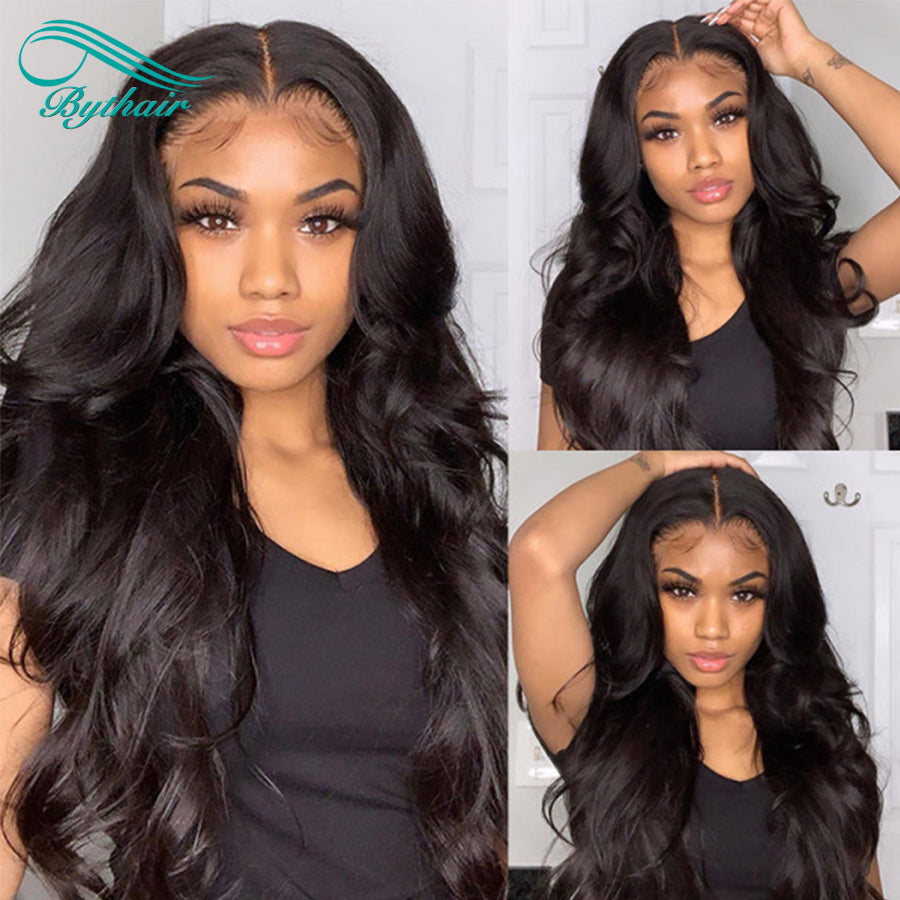 Body Wave Human Hair 13x4 Lace Front Wig Glueless 13x6 Lace Front Human Hair Wigs For Black Women