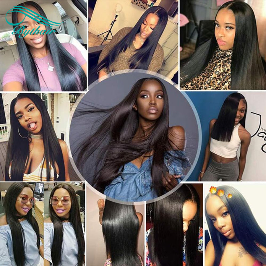 12A Straight Human Hair Bundles Brazilian Straight Weave Bundles Human Hair 3 Bundles