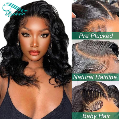 Short Body Wave Lace Front Wigs Human Hair 13x4 13x6 Lace Frontal Wigs 100% Human Hair